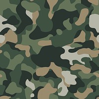 Aesthetic green camo pattern background design 