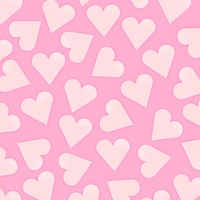 Valentine&rsquo;s background heart shape pattern design
