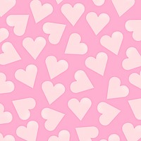 Valentine’s background heart shape pattern design