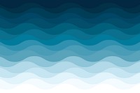 Gradient blue wave pattern background design