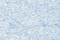 Abstract water background blue wavy design