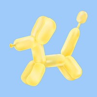 Dog balloon animal cute illustration