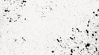 Black & white desktop wallpaper, ink splatter texture design