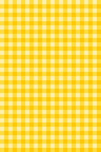 Yellow plaid pattern background, colourful simple design