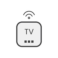 Illustration of a tv connection device