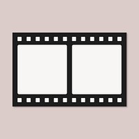 Slide film frame, copy space design  vector