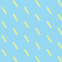 Yellow brush stroke pattern, blue background