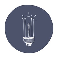 Vector of a lightbulb