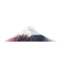 Mount Fuji in Japan vector