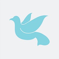 Dove symbol of peace illustration