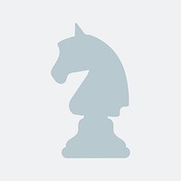 Knight horse chess piece icon