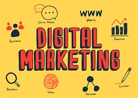 Digital Marketing illustration