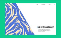 Chromosome educational science website design