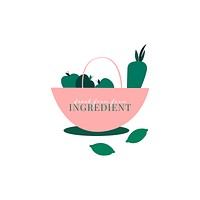 Logo of healthy organic ingredients