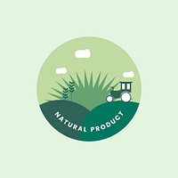 Logo of organic natural product