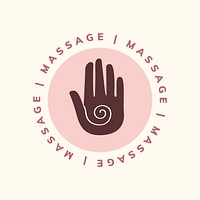 Massage and body care icon