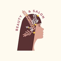 Beauty and hair salon icon