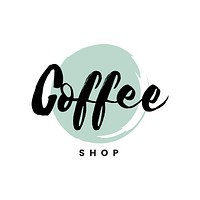 Coffee shop logo branding vector