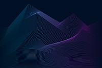 Data visualization dynamic wave pattern vector