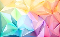 Background wallpaper with polygons in gradient colors