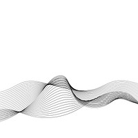 Data visualization dynamic wave pattern vector