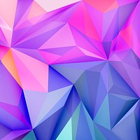 Background wallpaper with polygons in gradient colors