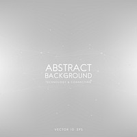 Abstract background for technology in light gray