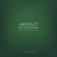 Abstract background for technology in green