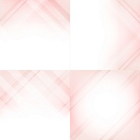 Red and white gradient abstract background set