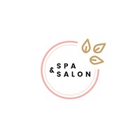 Spa and salon logo vector