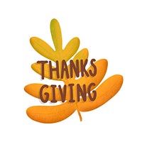 Thanksgiving holiday illustration