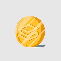 Stratis cryptocurrency electronic cash symbol vector