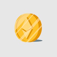 Ethereum cryptocurrency electronic cash symbol vector