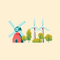Saving energy with wind power