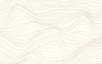 Wave textures cream background vector