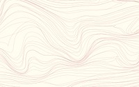 Wave textures cream background vector