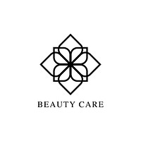 Beauty care design logo vector