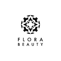 Flora beauty design logo vector