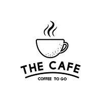 The cafe coffee cup vector