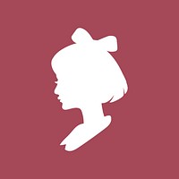 Women&#39;s beauty profile icon vector