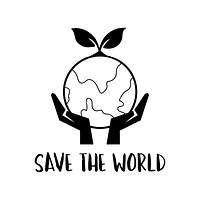Save the world campaign illustration