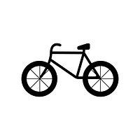 Alternative energy campaign with bicycle symbol illustration