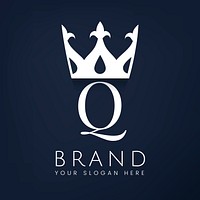 Premium Q brand creative vector