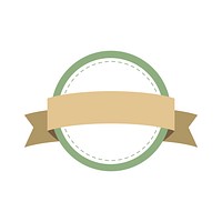 Pastel frame badge design vector