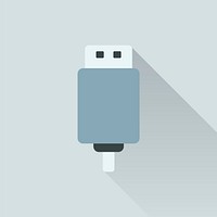 Illustration of usb charger