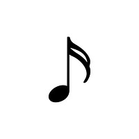 Illustration of a musical note