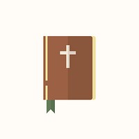 Illustration of a Christian bible