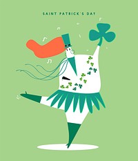 Saint Patrick&#39;s day concept illustration