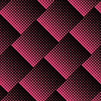 Pink gradient halftone background vector