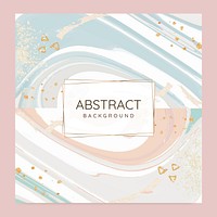Abstract paint pour background vector set